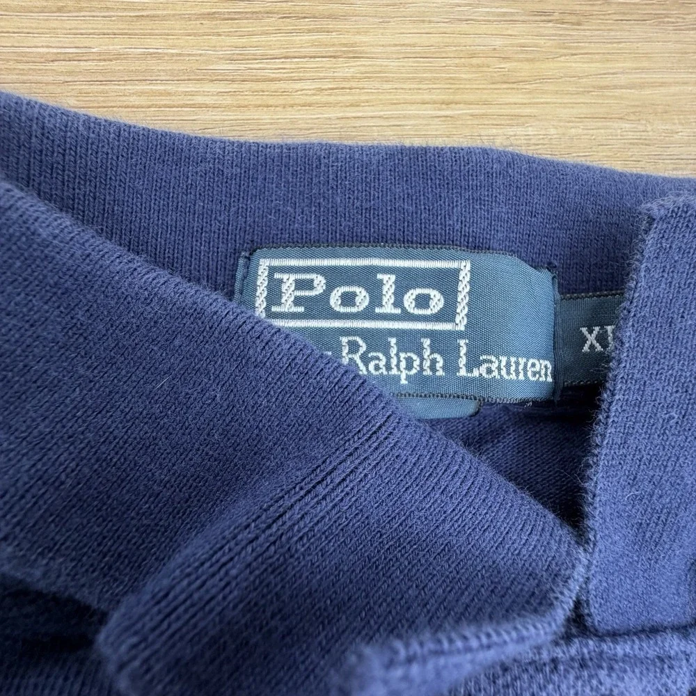 Lot‎ of x3 Polo Ralph Lauren Classic Fit Blue/Beige Polos Men's XL Embroidered